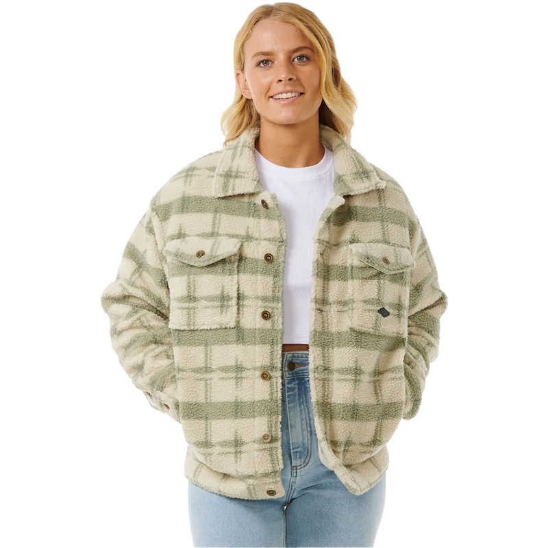 Women's Sunrise Session Sherpa Jacket, Featured Image