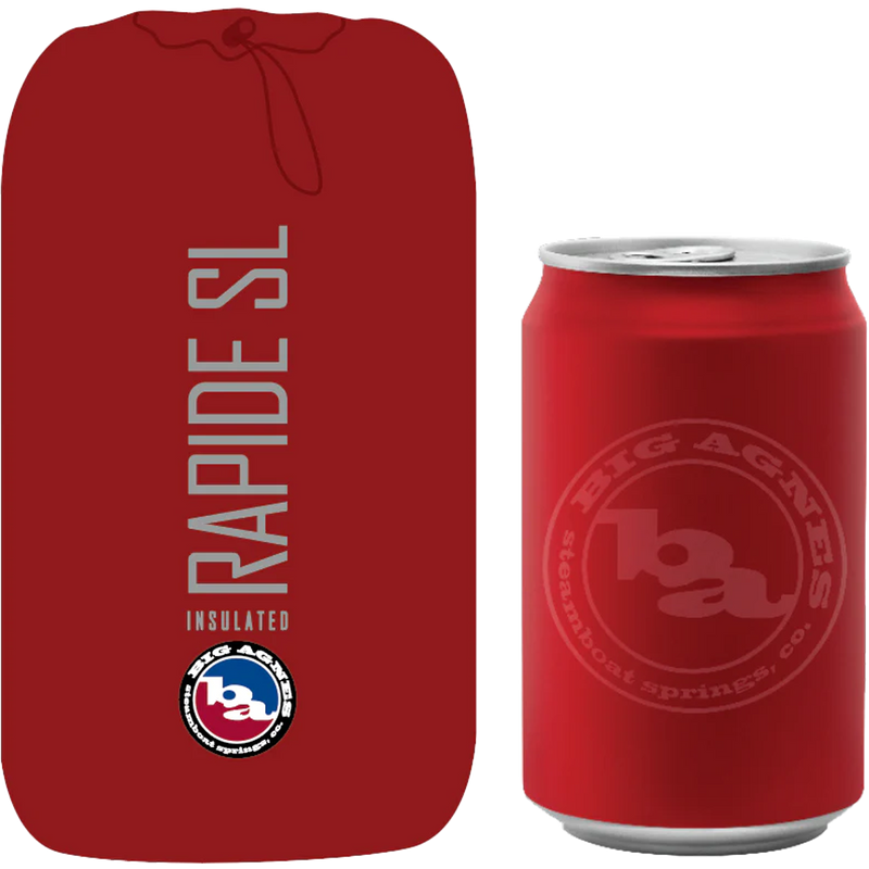 Rapide SL Insulated Regular Wide, Big Agnes Rapide SL Insulated Wide Regular  pack size