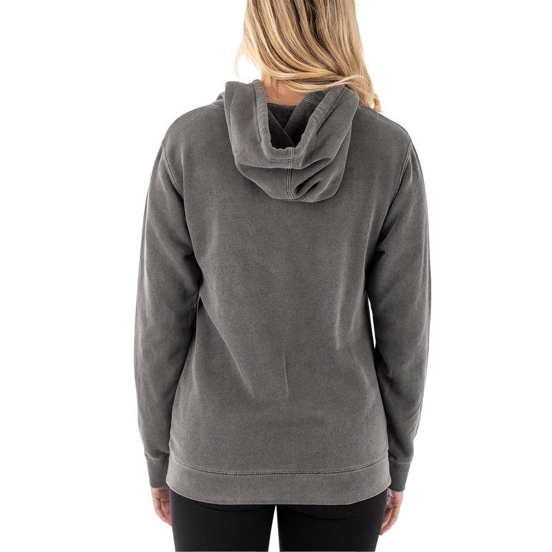 Women's Good Natured Hoodie, Jetty Women's Good Natured Hoodie in Charcoal back