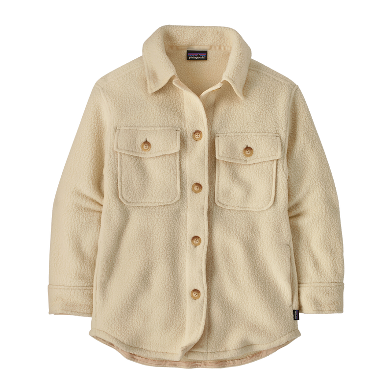 Women's Retro Pile Shirt Jacket, Featured Image
