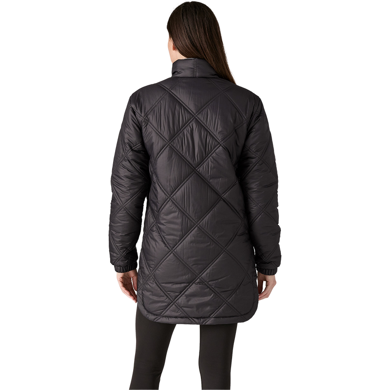 Women's Pine Bank Insulated Parka, Patagonia Women's Pine Bank Insulated Parka in INBK-Ink Black back
