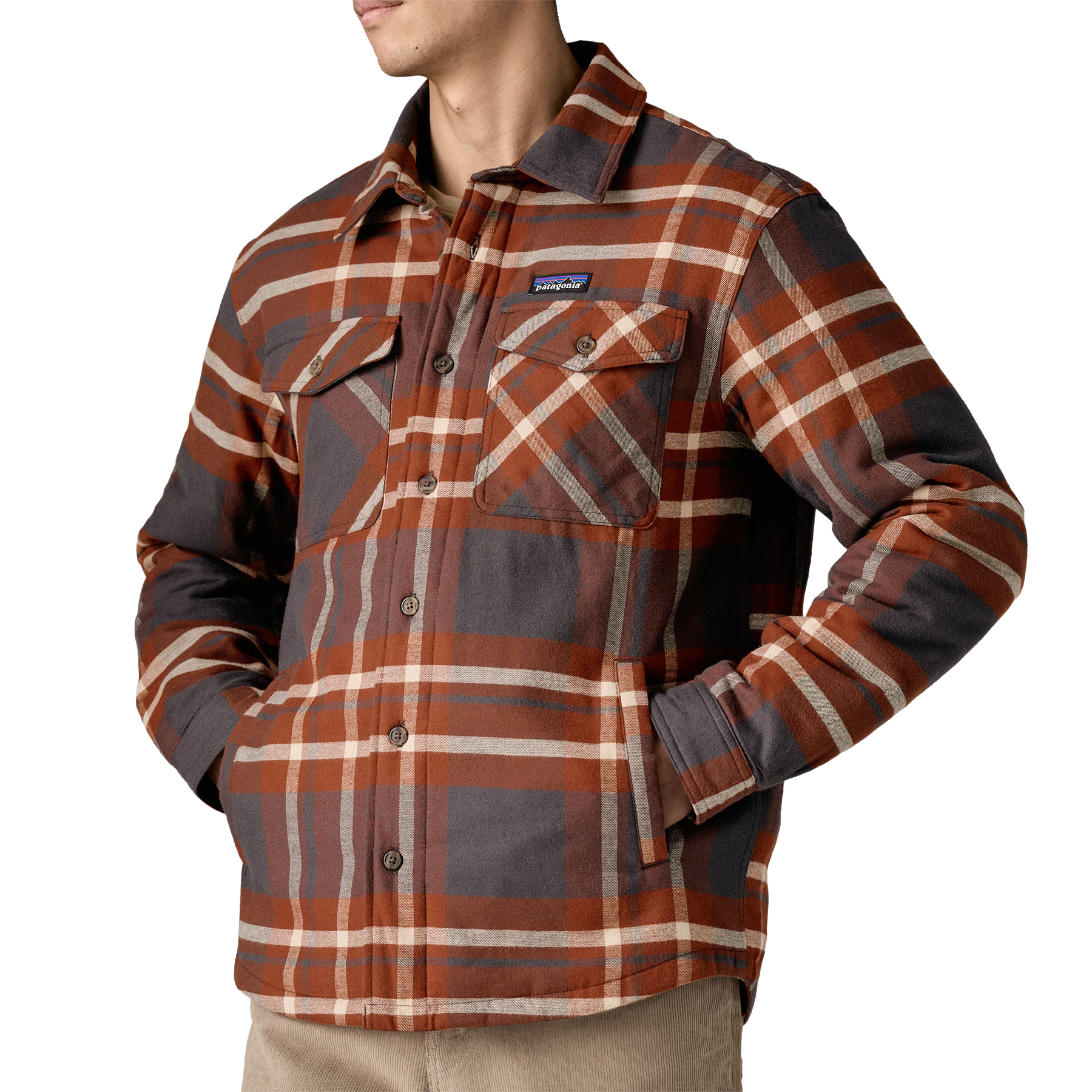 Men's Insulated Midweight Fjord Flannel Shirt alternate view