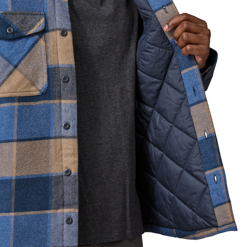 Men's Insulated Midweight Fjord Flannel Shirt, Patagonia Men's Insulated Midweight Fjord Flannel Shirt insulation