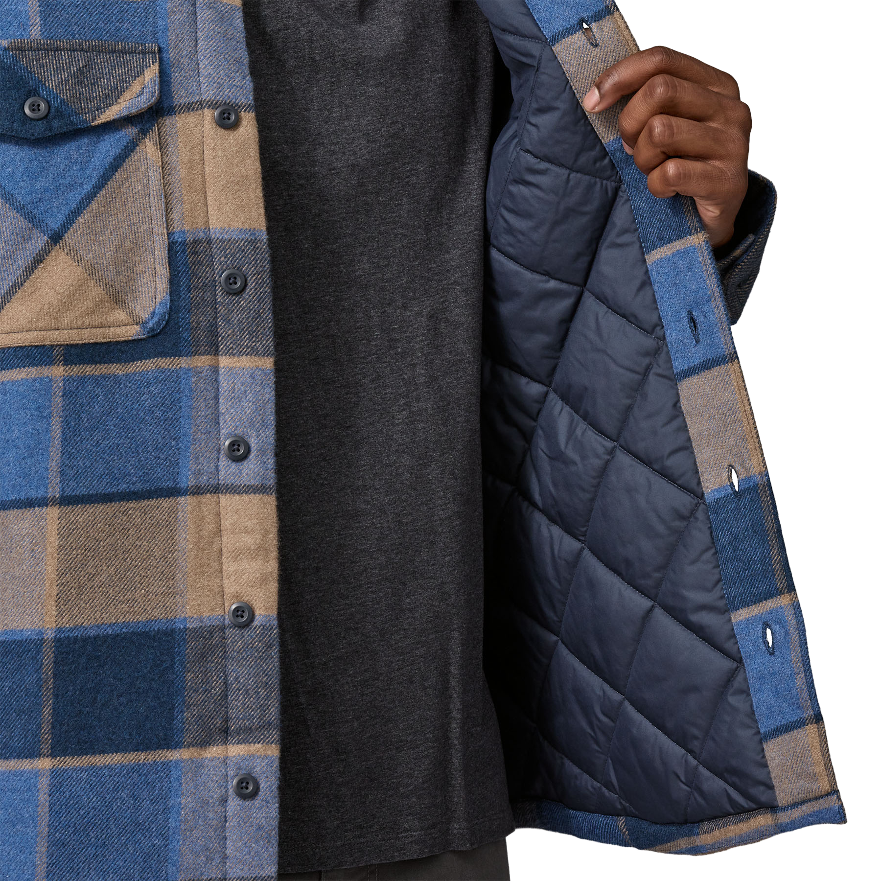 Men's Insulated Midweight Fjord Flannel Shirt alternate view