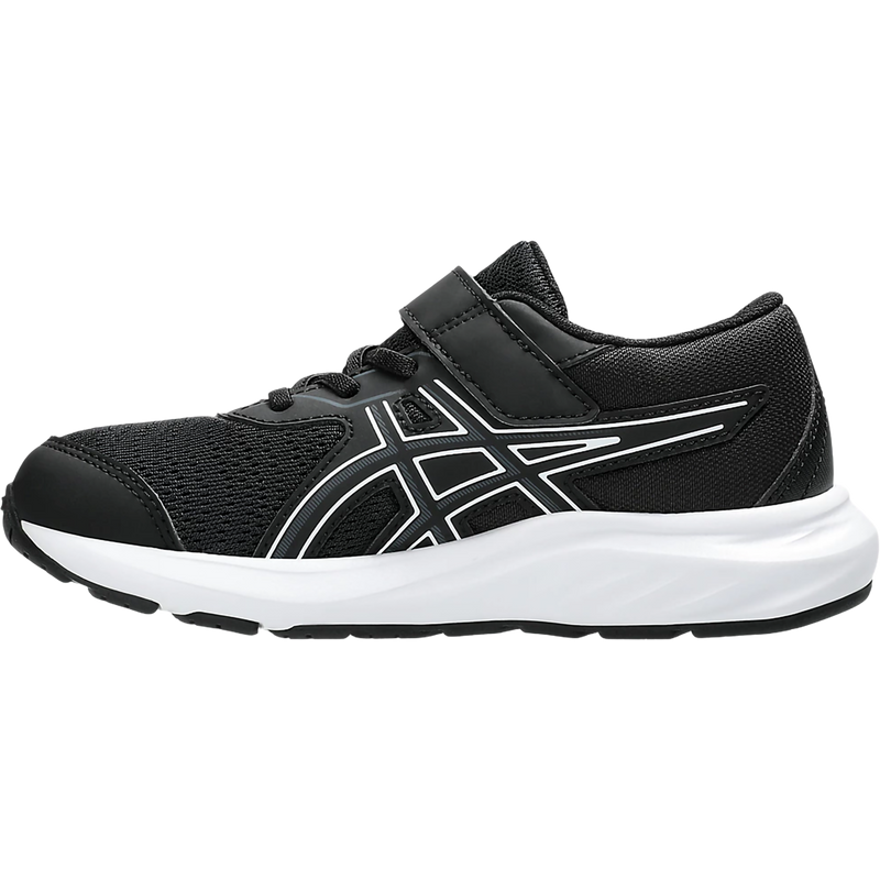 Youth Contend 9 Pre-School, Asics Youth Contend 9 Pre-School in 002-Black/White inside right profile