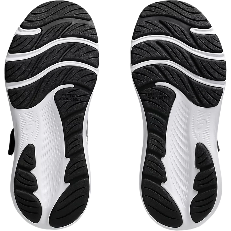 Youth Contend 9 Pre-School, Asics Youth Contend 9 Pre-School in 002-Black/White pair bottom