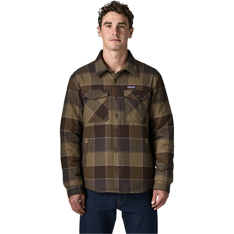 Patagonia Men's Insulated Midweight Fjord Flannel Shirt Front