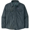 Patagonia Men's Insulated Midweight Fjord Flannel Shirt Summit Blue