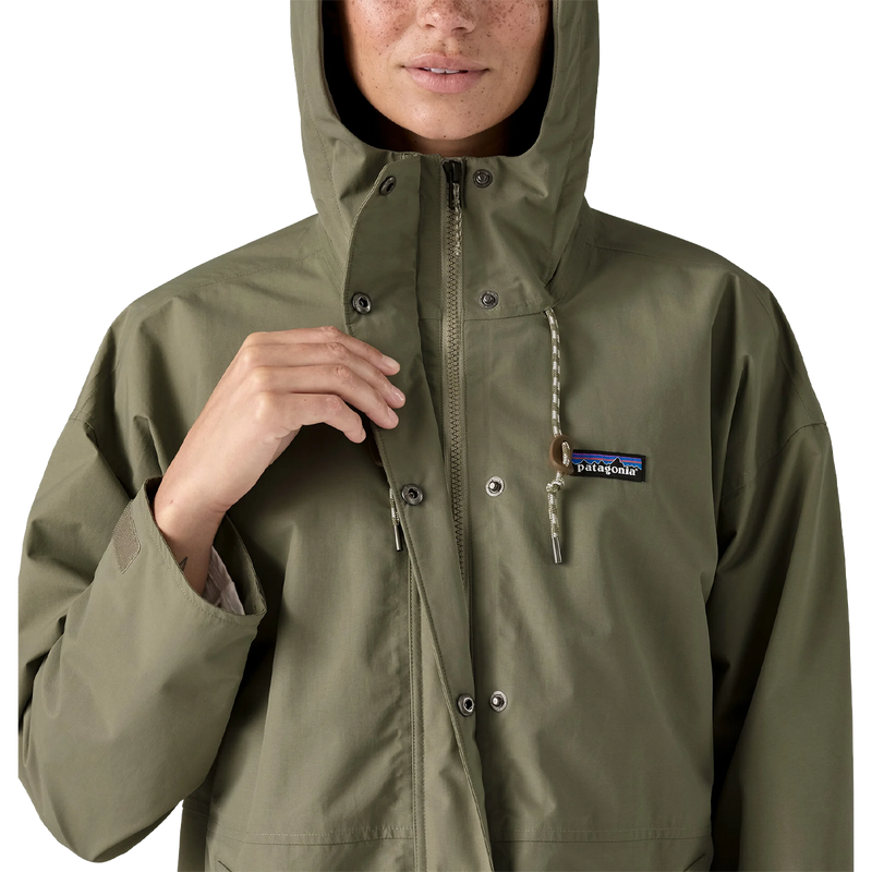 Women's Outdoor Everyday Rain Jacket, Patagonia Women's Outdoor Everyday Rain Jacket snaps