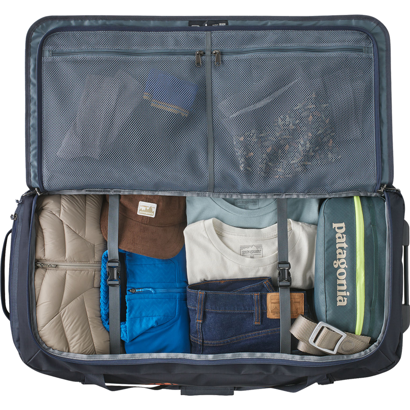 Black Hole Wheeled Duffle Bag 100L, Patagonia Black Hole Wheeled Duffle Bag 100L interior