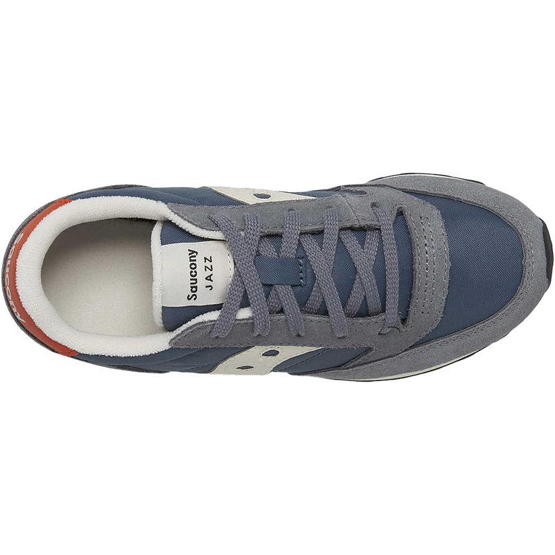 Youth Jazz Original, Saucony Youth Jazz Original PS in Grey/Blue/Orange top