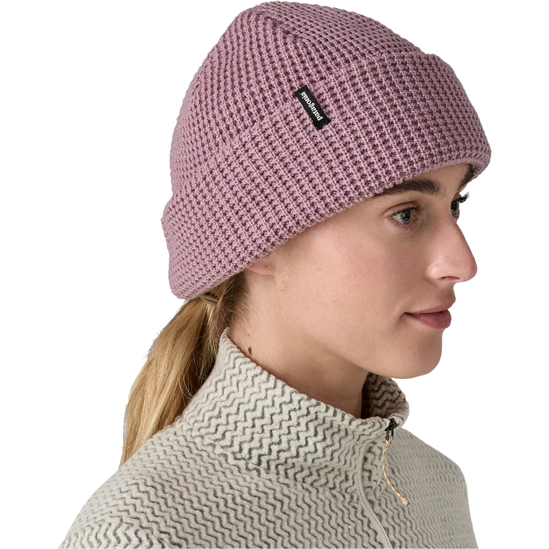 Women's SnowDrifter Beanie, Patagonia Women's SnowDrifter Beanie in STMA-Stormy Mauve