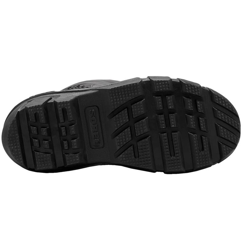 Youth Flurry (1-7), Sorel Youth Flurry in 015-Black/Bright Red bottom