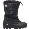 Sorel Youth Flurry in 011-Black/Sea Salt