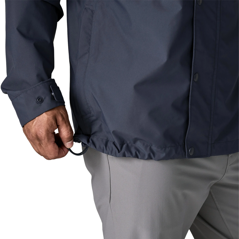 Men's Jackson Glacier Rain Jacket, Patagonia Men's Jackson Glacier Rain Jacket waist cinch