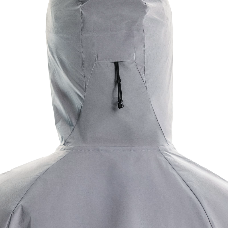 Women's Core Jacket, On Women's Core Jacket in Lilac hood back