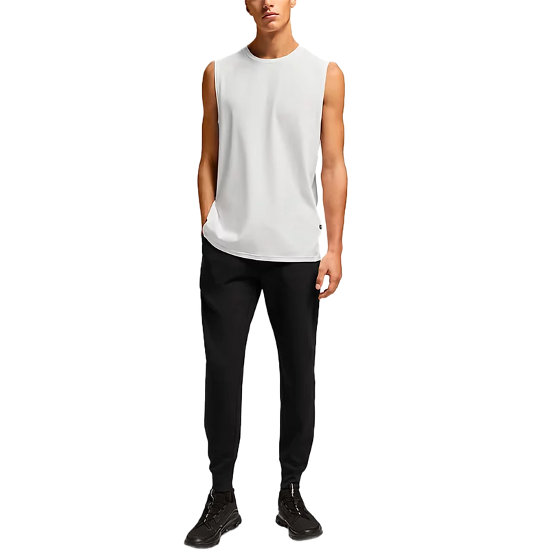 Men's Sweat Pant, On Men's Sweat Pant in Black front