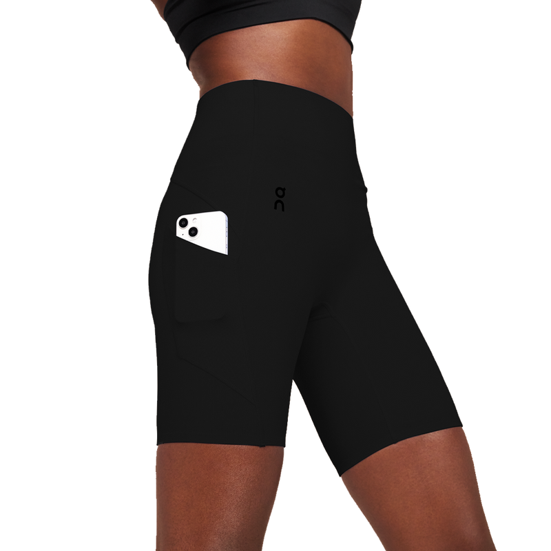 Women's Movement Tights Short, On Women's Movement Tights Short side pocket