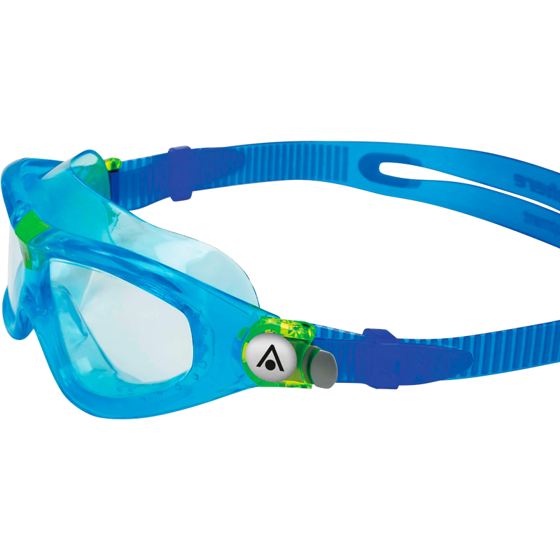 Youth Seal Kid 2 - Aqua/Lime Clear, Aqua Sphere Seal Kid 2 - Aqua/Lime side