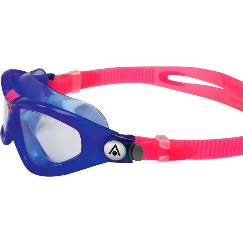 Youth Seal Kid 2 - Deep Blue/Pink Clear, Aqua Sphere Seal Kid 2 - Deep Blue/Pink Clear side