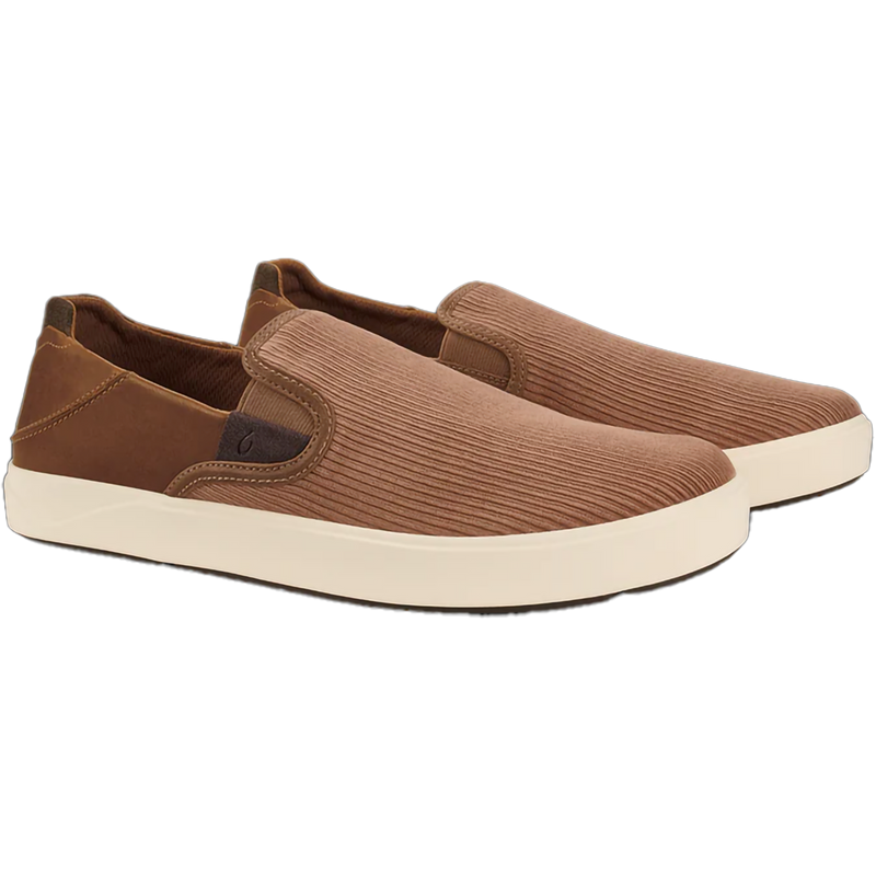 Men's Lae'Ahi Kapa, Olukai Men's Lae'Ahi Kapa in Tan Dark Wood pair