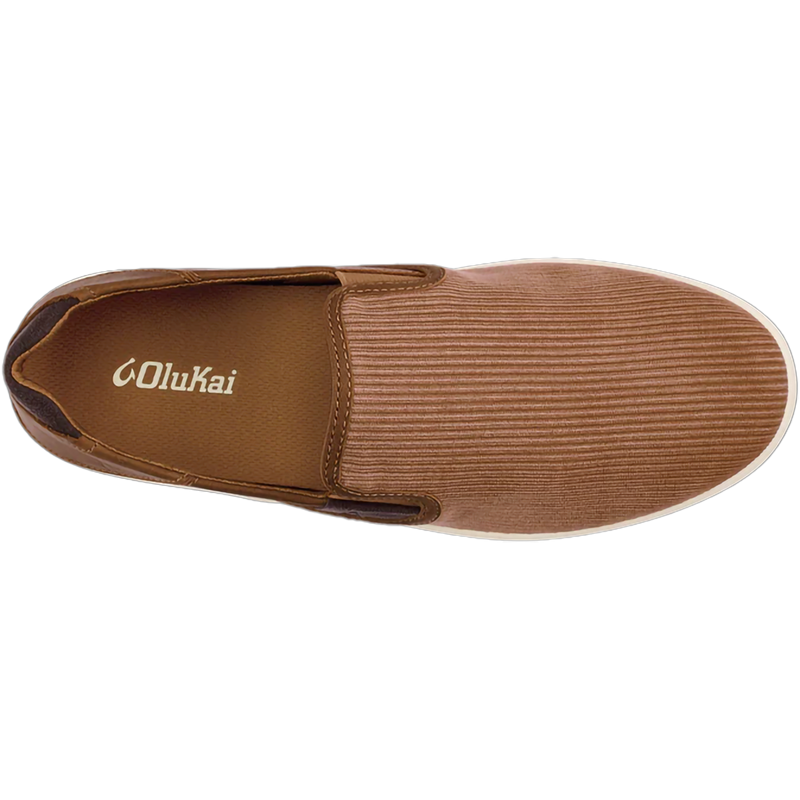 Men's Lae'Ahi Kapa, Olukai Men's Lae'Ahi Kapa in Tan Dark Wood top