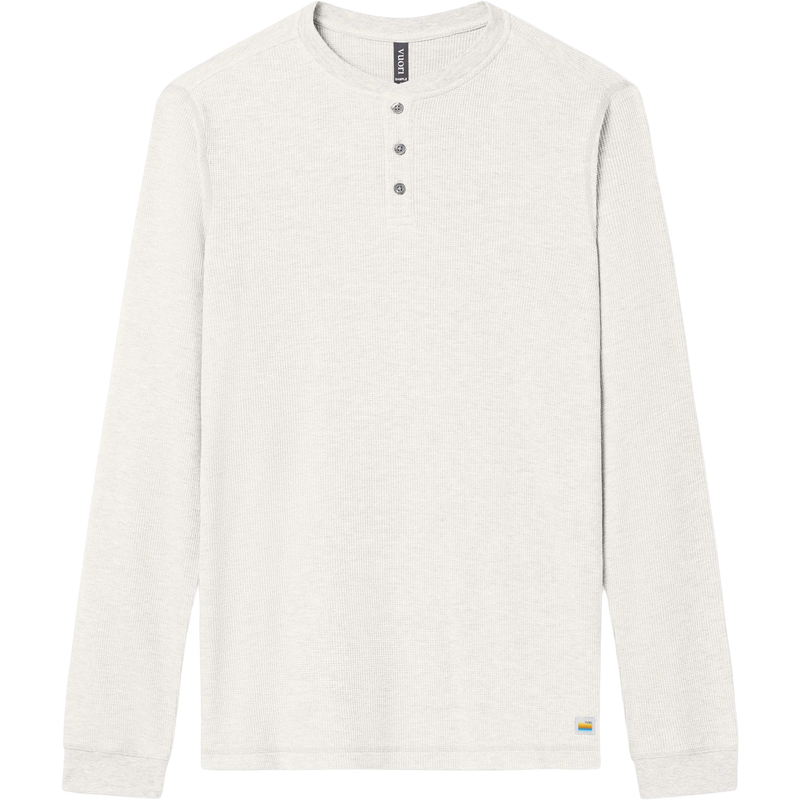 Men's Waffle Henley, Featured Image