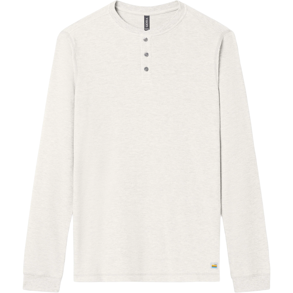 Men's Waffle Henley alternate view