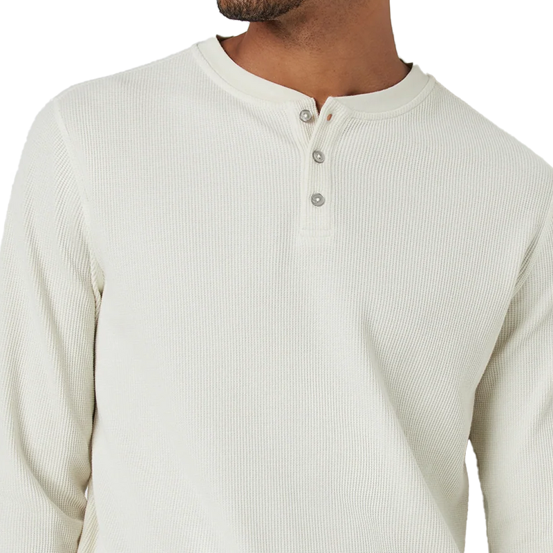 Men's Waffle Henley, Vuori Men's Waffle Henley collar