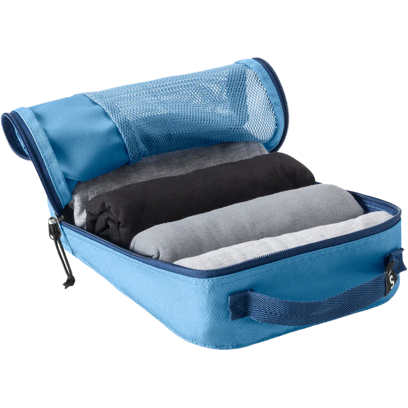 Pack-It Reveal Cube Set XS/S/M, Eagle Creek Pack-It Reveal Cube Set XS/S/M in Blue Dawn packed