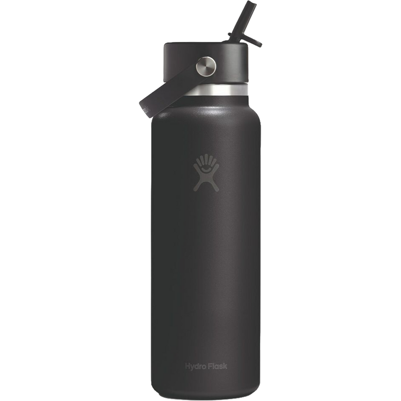 40 oz Wide Mouth with Flex Straw Cap, Featured Image