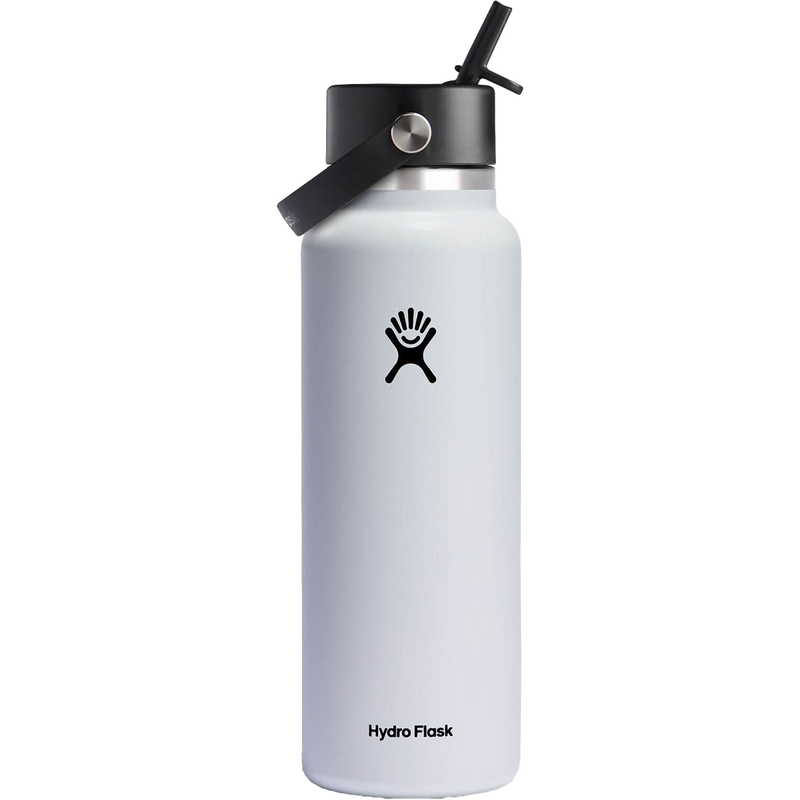 40 oz Wide Mouth with Flex Straw Cap, Featured Image