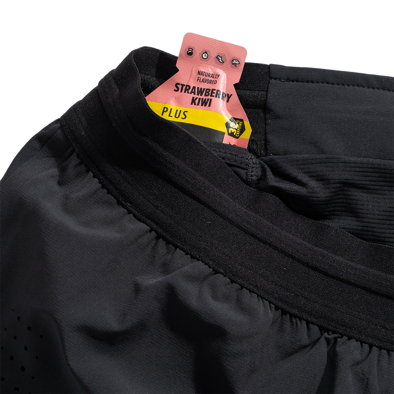 Men's Fuel N Fly 5", Rabbit Men's Fuel N Fly 5" in OO1-Black inside stash pocket