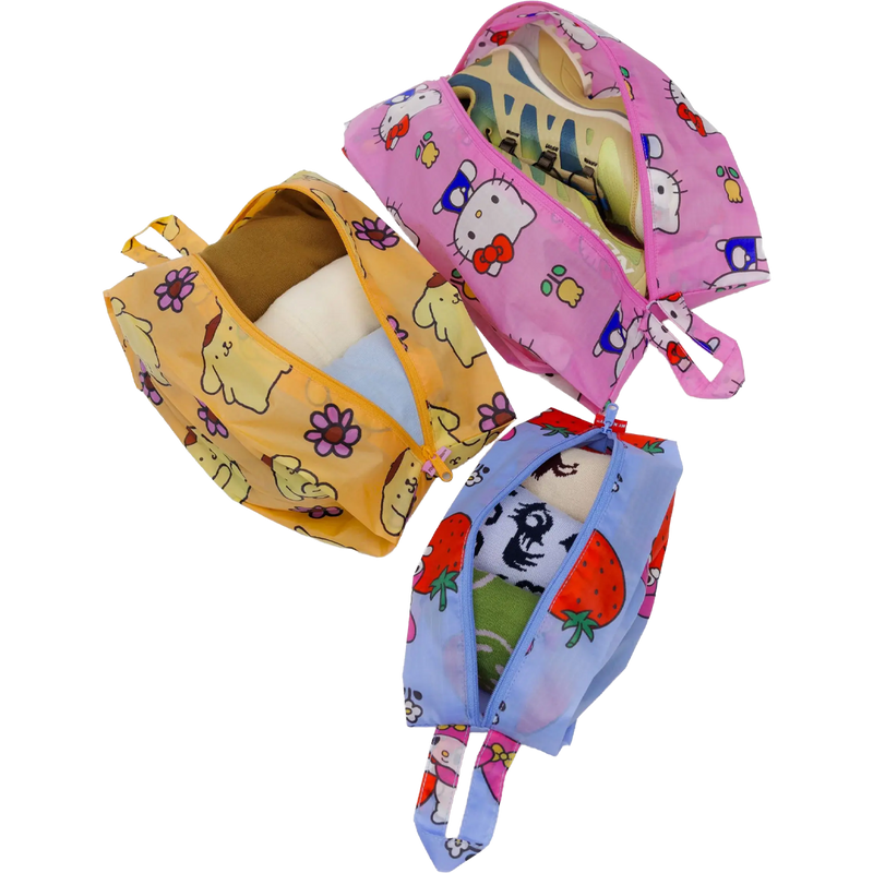 Hello Kitty 3D Zip Set, Baggu Hello Kitty 3D Zip Set in Hello Kitty and Friends with clothes