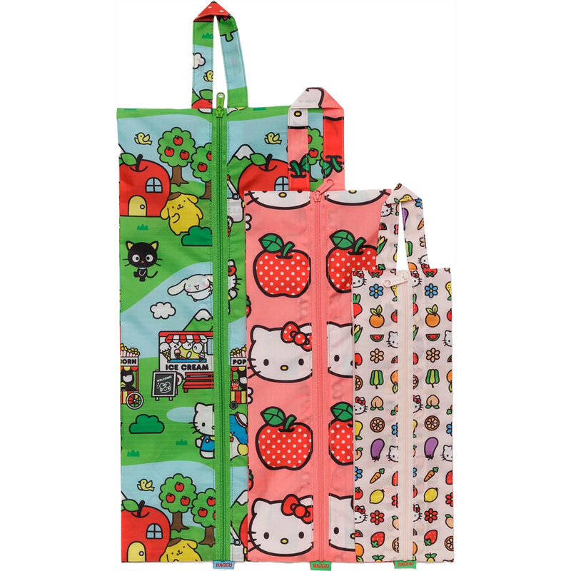 3D Zip Set, BAGGU 3D Zip Set Closed