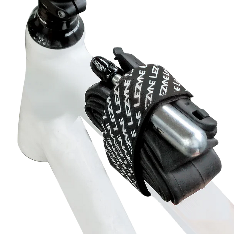 Universal Strap, Lezyne Universal Strap on bike top tube