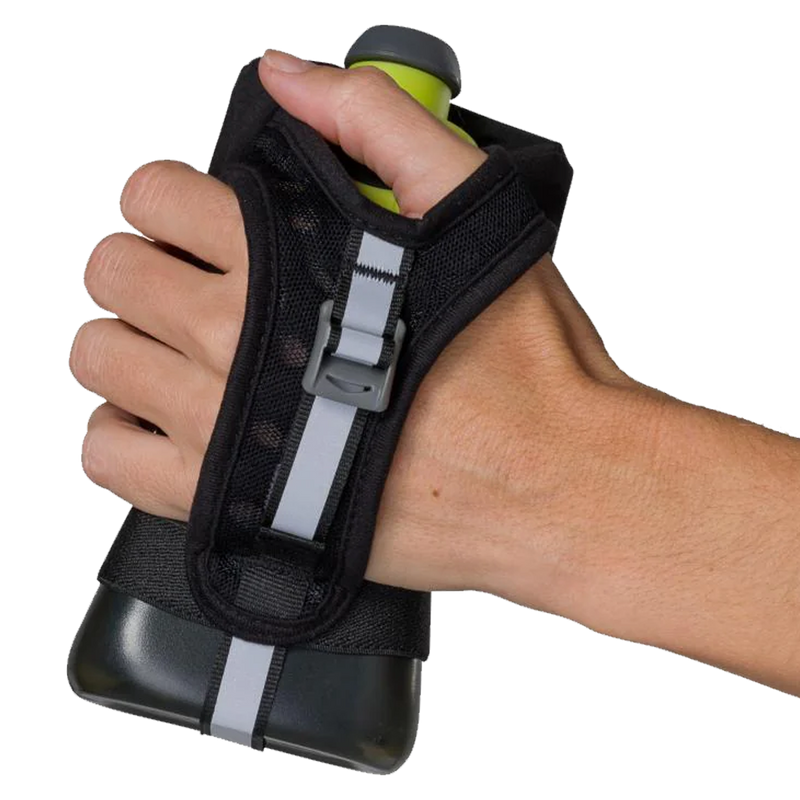 QuickSqueeze Plus Handheld Bottle 12oz, Nathan QuickSqueeze Plus Handheld Bottle 12oz grip