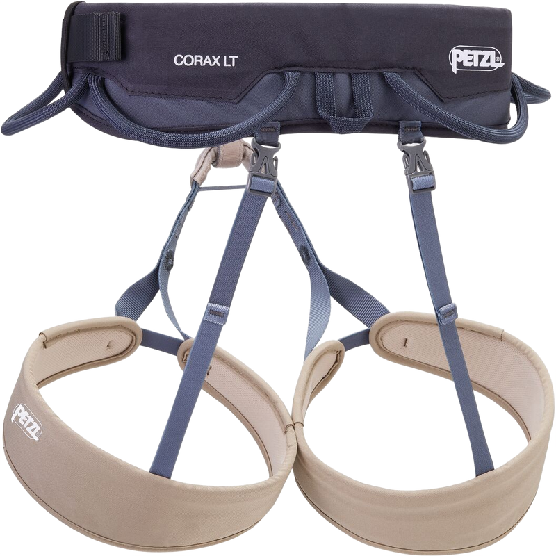 Corax LT Harness, Petzl Corax LT Harness in Dark Gray back