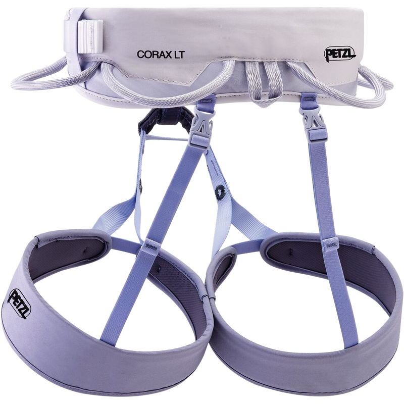 Women's Corax LT Harness, Petzl Women's Corax LT Harness in Lilac White back