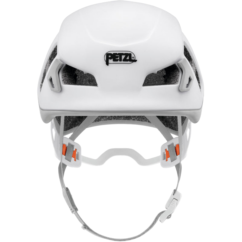 Women's Meteora Helmet, Petzl Women's Meteora Helmet in White Grey front