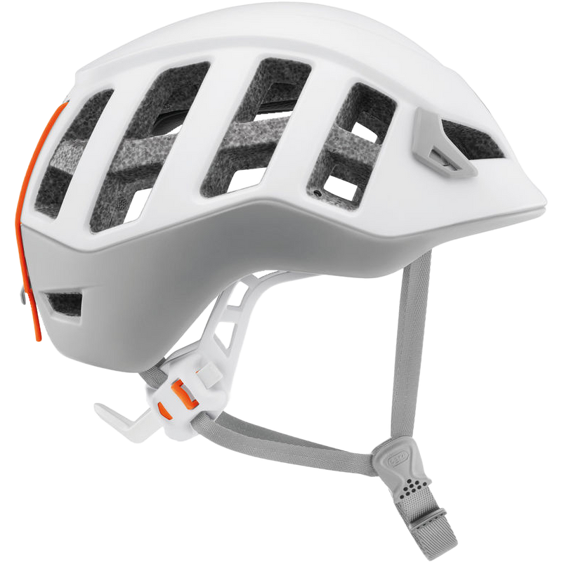 Women's Meteora Helmet, Petzl Women's Meteora Helmet in White Grey right
