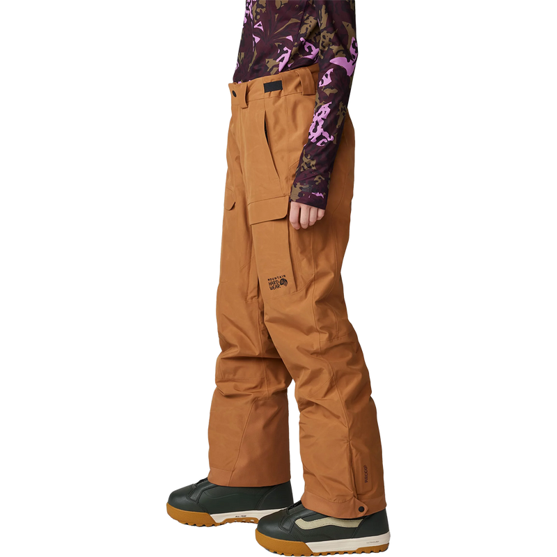 Women's Cloud Bank Gore-Tex Pant, Mountain Hardwear Women's Cloud Bank Gore-Tex Pant in Copper Clay left