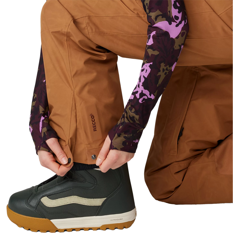 Women's Cloud Bank Gore-Tex Pant, Mountain Hardwear Women's Cloud Bank Gore-Tex Pant in Copper Clay cuff