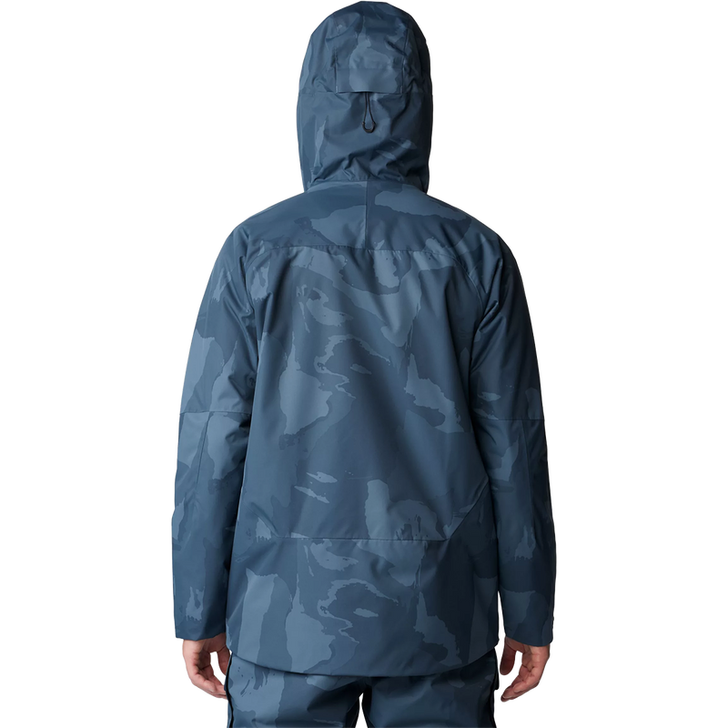 Rain Jacket Blue Flame Outdoor Jacke Eddie Bauer Men's River Blue/Grey Steel Rain Jacket main image 0
