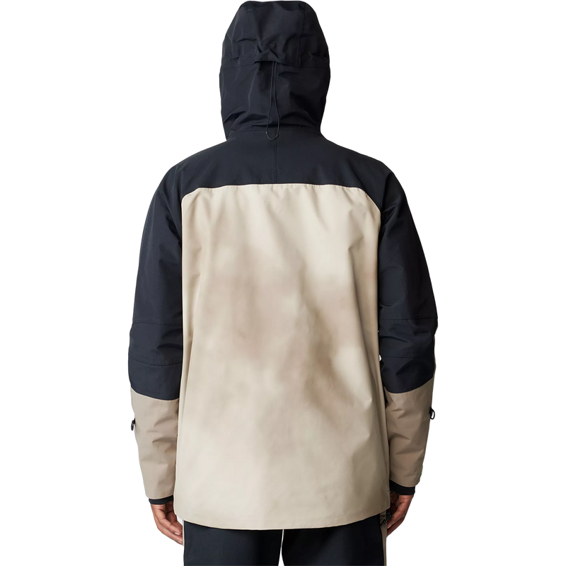 Men's First Tracks Jacket, Mountain Hardwear Men's First Tracks Jacket in Badlands Dunes Black back