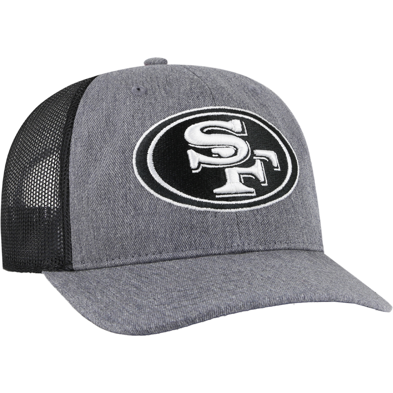 49ers Carbon 47 Trucker RF, 47 Brand 49ers Carbon 47 Trucker RF front
