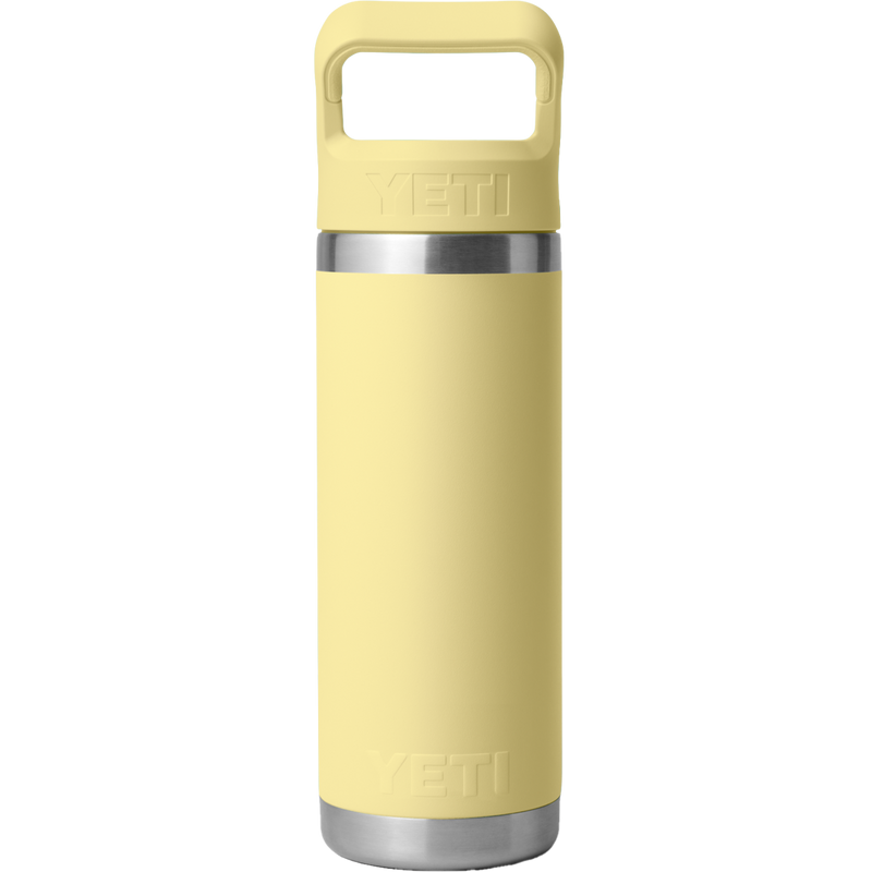 Rambler 18 oz Bottle with Straw Cap, Yeti Rambler 18 oz Bottle with Straw Cap back