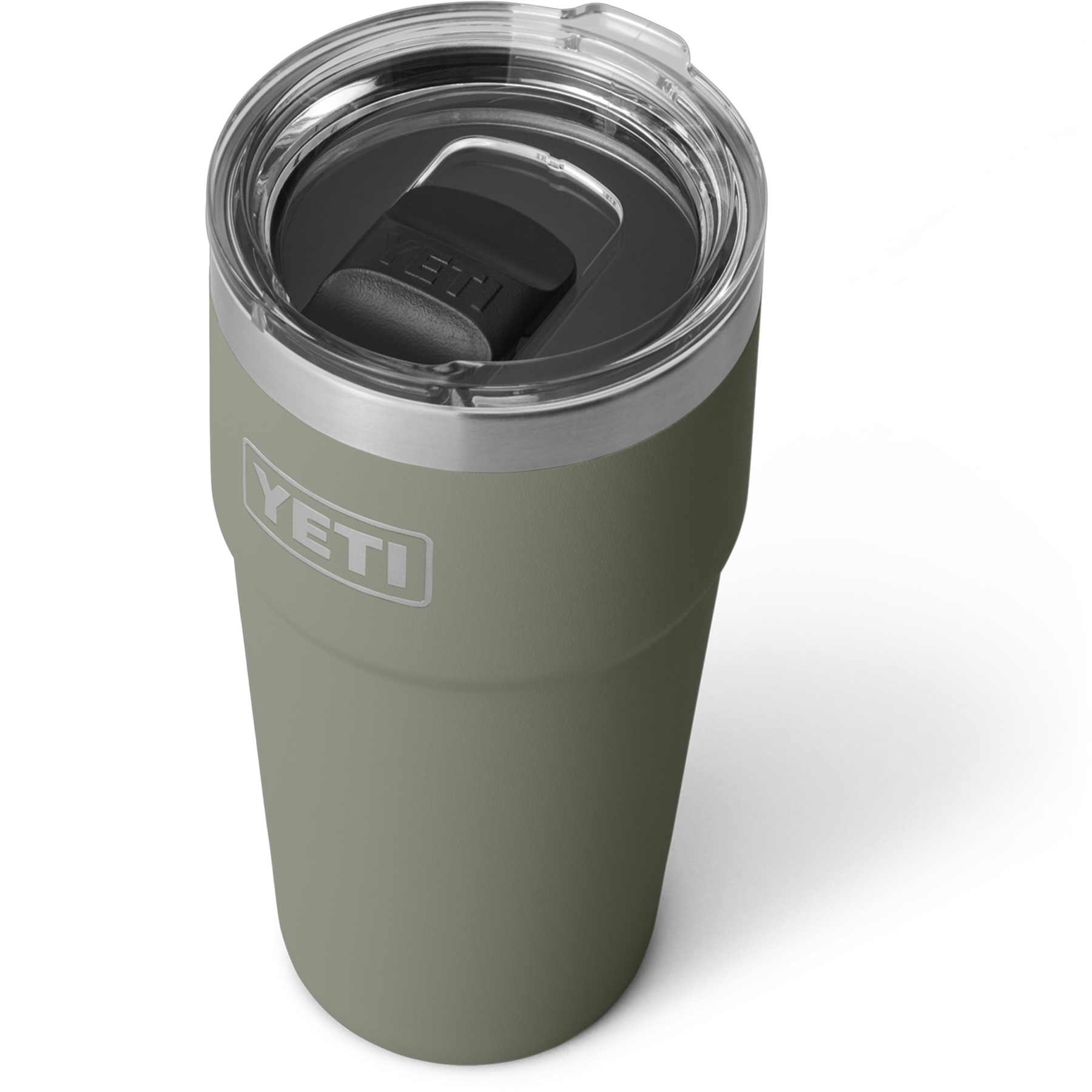 Yeti Rambler 20 oz Stackable with Magslider Lid top view