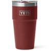 Yeti Rambler 20 oz Stackable with Magslider Lidin Stag Red