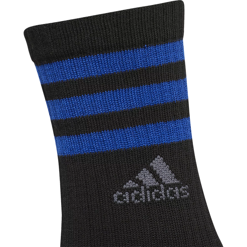 Youth Adidas Cushion Mixed 6-Pack Crew, Youth Adidas Cushion Mixed 6-Pack Crew cuff